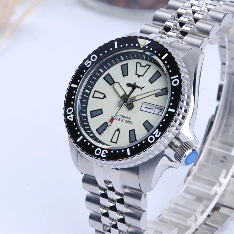 HEIMDALLR Шарки SKX007 NH36 автоматические часы Для мужчин сапфир механические Винтаж для