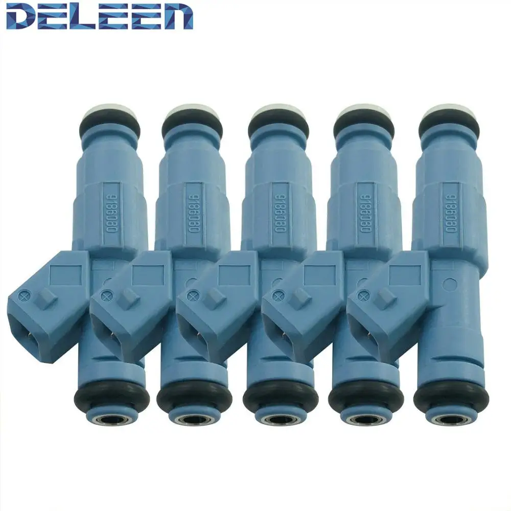

Deleen 5x High impedance Fuel Injector 0280155830 / FJ919 For Volvo Car Accessories