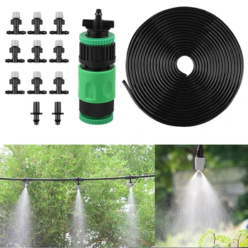 

Greenhouse Irrigation System Kit Terrace Swimming pool Watering Mister