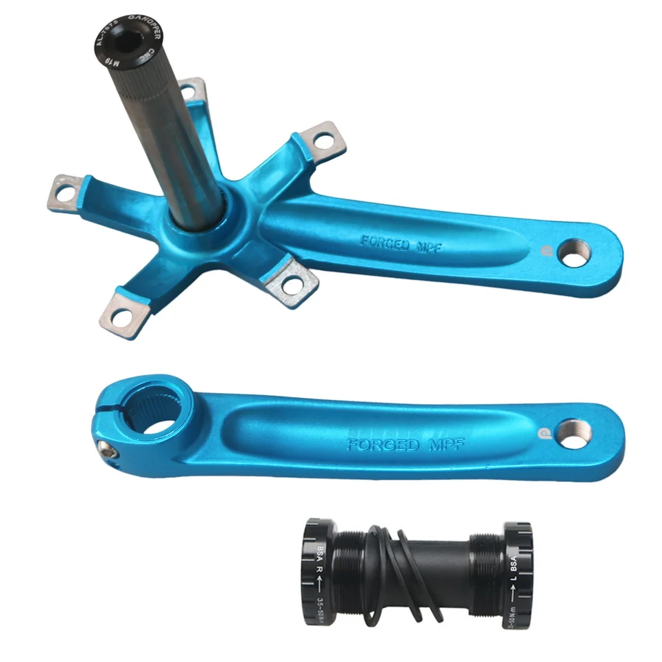 HWEVDHJ Bras De Manivelle pour Vélo 170/175 Mm Pédalier Creux