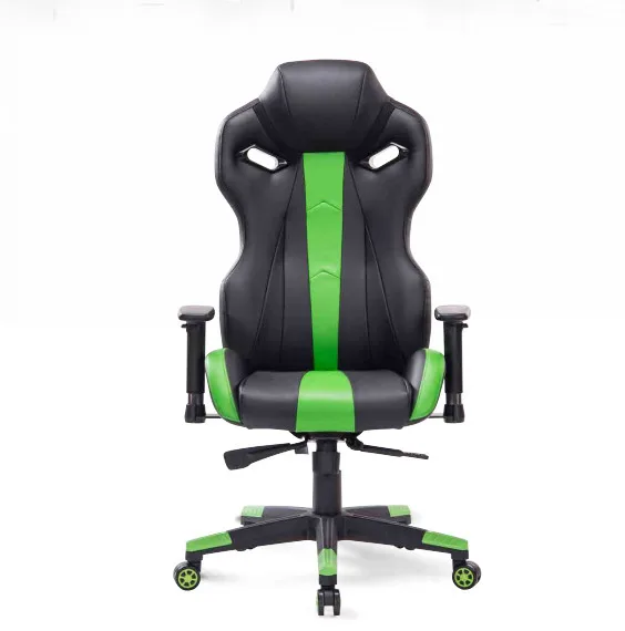 

Chairs Quality High Office With Pillow Foot Pad Seat Back Adjustable Lifting Tilt Swivel Chair Artificial Leather Game Chair HWC