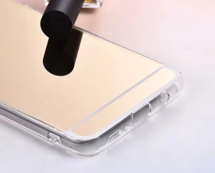 50 шт. Роскошные зеркальные силиконовые чехлы для телефонов samsung S10 S10e S9 S8 Plus Galaxy Note 8 9 10 plus чехлы для телефонов