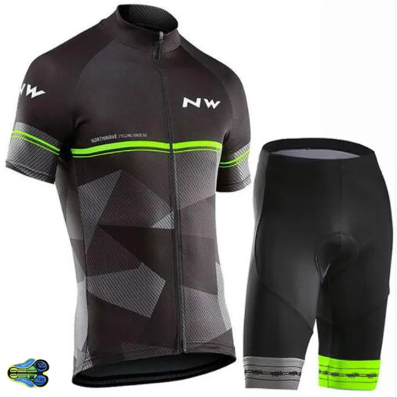 12D Gel Pad MTB Pro UCI Tour Team Комплекты одежды для велоспорта, Мужская одежда для велоспорта, летние майки для велоспорта, 12D гелевые велосипедные шорты - Цвет: 12D Gel Pad