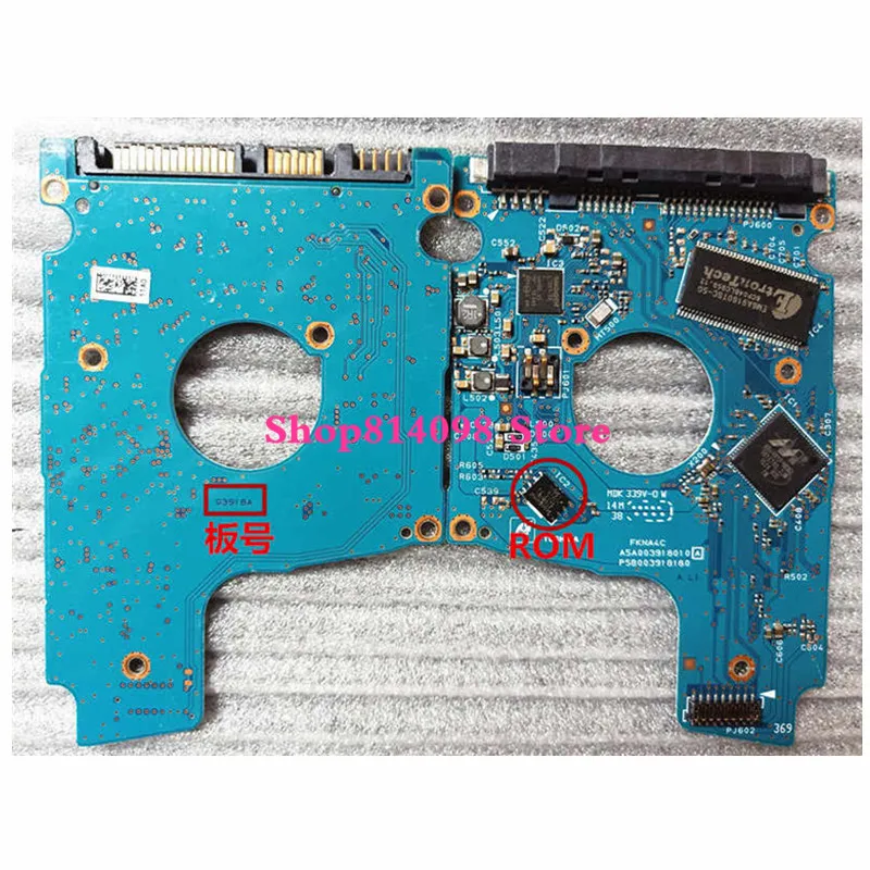 Placa Pcb de Circuito Lóg3918a para Disco Rígido Toshiba g