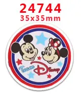 Free shipping 30 pcs planar resin mickey catoon resin pr24807 - Цвет: 24744