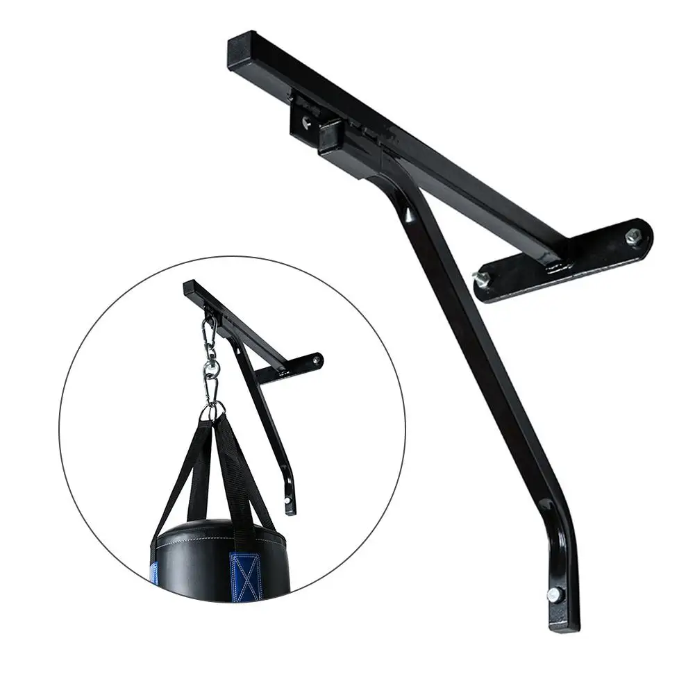 

Heavy Sandbag Wall Bracket Steel Mount Hanging Stand Wall Mount Boxing Frame Punching Bag Stand Hanger For Fitness Training