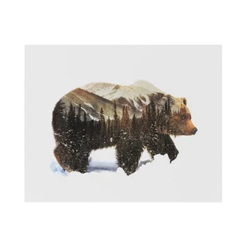 

Painting By Numbers Snowfield Bear Frameless Wall Art For Unique Gift Bedroom Decoration Paint By Numbers