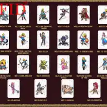 Полный набор 23 шт. NFC ПВХ тег игровые карты для дыхания дикого волка ссылка для переключателя новейший популярный водонепроницаемый Горячая RFID карты