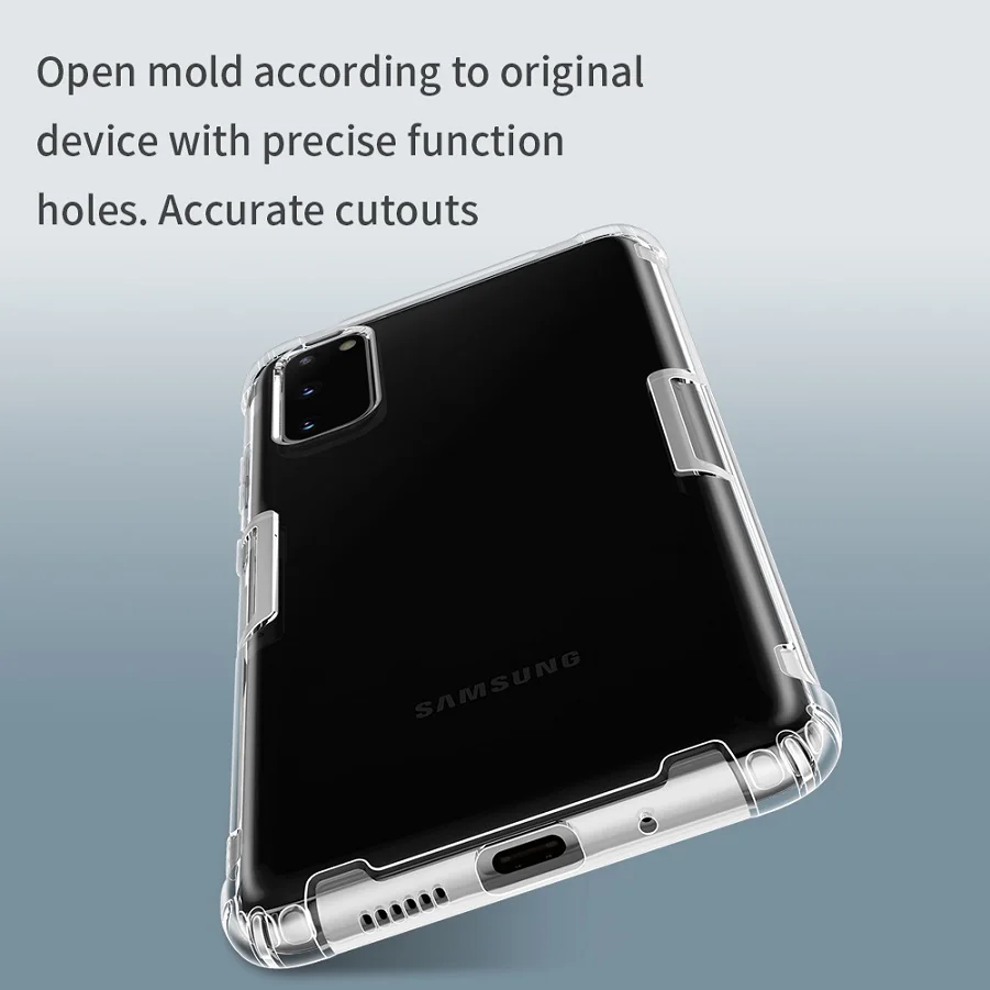 For Samsung Galaxy S20 case Nillkin Nature Transparent Clear Soft silicon TPU cover for Samsung S20 Ultra/S20 Plus case cover For Samsung Galaxy S20 case Nillkin Nature Transparent Clear Soft silicon TPU cover for Samsung S20 Ultra/S20 Plus case cover