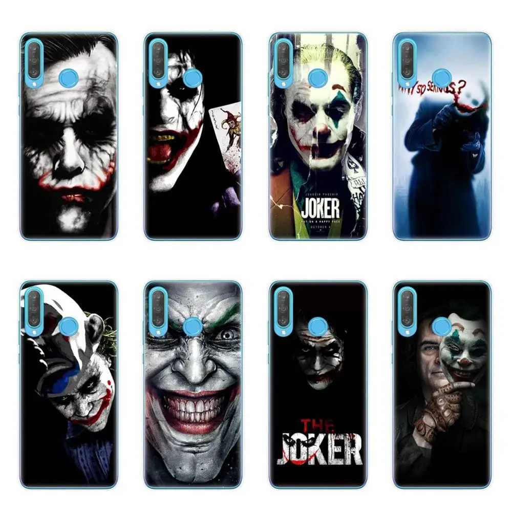 Joker 2019 чехол для телефона Joaquin Phoenix Huawei P30 P20 Lite Pro P10 P9 P8 2017 Мягкий из ТПУ чехлы |