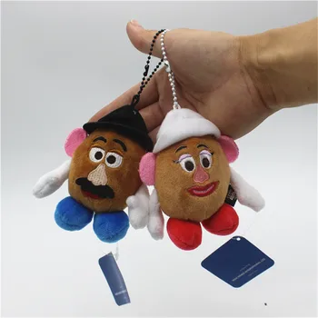 

2piece/lot 12cm NEW Movie Toy Story 4 Plush Toys Mr. Potato Head and Mrs. Potato Head Plush Toys stuffed toys