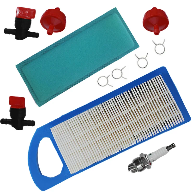 Воздушный фильтр Tune Up Kit ДЛЯ Briggs& Stratton Craftsman LT1000 Intek 15-18,5 hp запорные клапаны зажимы