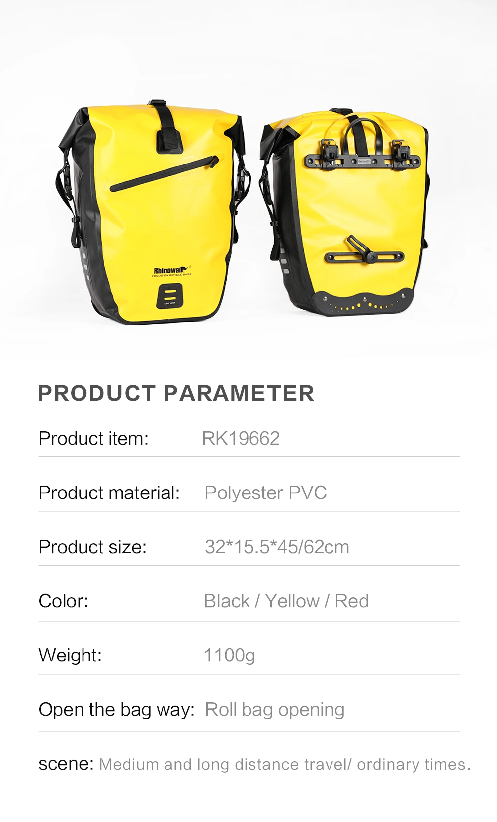 Waterproof Bike Pannier Bag (21)