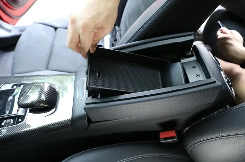 ABS carbon для Mercedes Benz CLA Class 2019 2020 21 w117 аксессуары автомобильного центрального