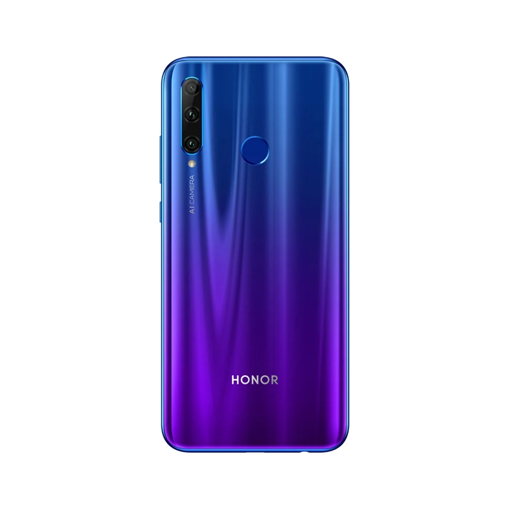 Honor 20i 4G LTE мобильный телефон 6,2" FHD+ 6 ГБ ОЗУ 64 Гб ПЗУ 32,0 Мп Android 9,0 Kirin 710 распознавание лица отпечаток пальца разблокированный смартфон