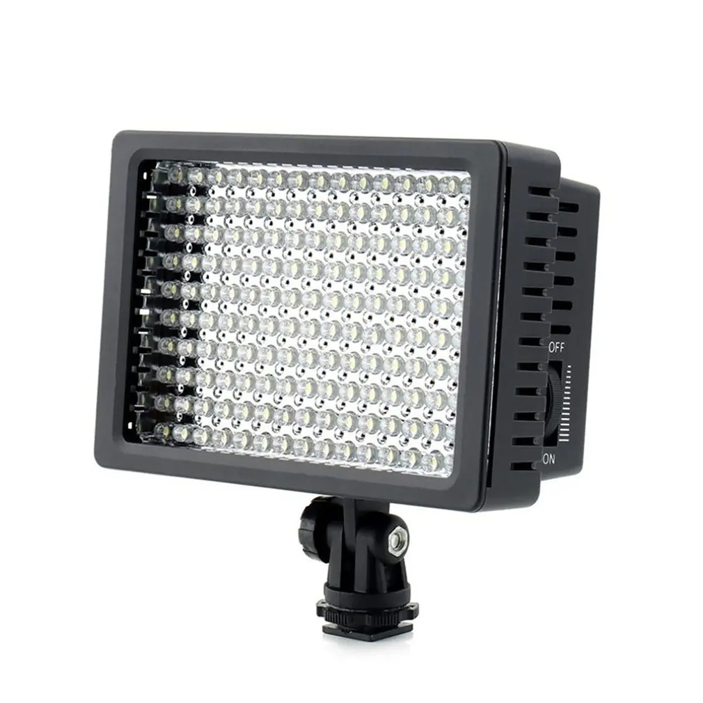Светодиодный видео свет на камеру Фото студийное освещение Горячий башмак светодиодный Vlog заполняющий свет лампа для смартфона DSLR SLR камера