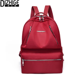 

DIZHIGE Fashion Waterproof Nylon Anti Theft Backpack Fashion Multi-Pocket Women Shoulder Bag 2020 Teenage Girls Travel Bag Pack