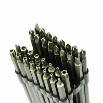 

32pcs Multi-functional Torx Screwdriver Drill Bits Set 6.35mm Hex Shank 150mm