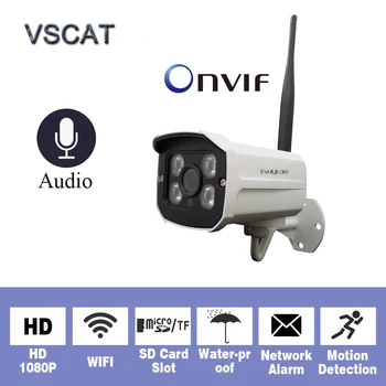 

Wireless HD 720P 1MP/ 960P 1.3MP/ 1080P 2MP Micro SD/TF Card Slot Audio IP Camera WiFi P2P Onvif Security waterproof IP Cameras