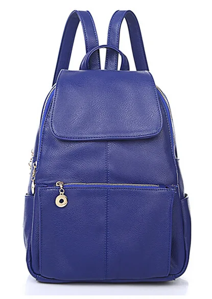 

2019 Autumn And Winter New Style Fashion Backpack Shoulder Backpack Fashion Dual Purpose WOMEN'S Bag Bag College Style PU School