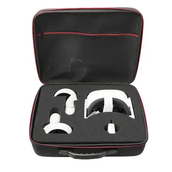

New Protable VR Accessories For Quest 2 VR Headset Travel Carrying Case EVA Storage Box For Quest 2 Protective Bag
