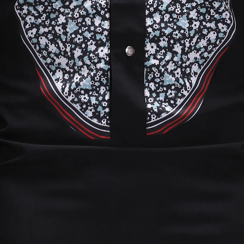 Белая африканская рубашка с принтом Дашики для мужчин 2020 модная одежда