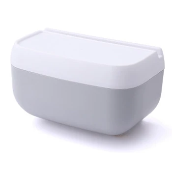 

Wall-Mounted Toilet Paper Holder Waterproof Thick Durable Shelf Paper Roll Tissue Holder Single Layer Large Storage Box