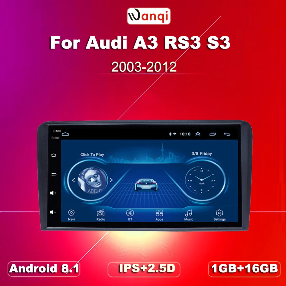 Мультимедийный плеер для Audi A3 RS3 S3 Android DVD gps навигация радио видео аудио |