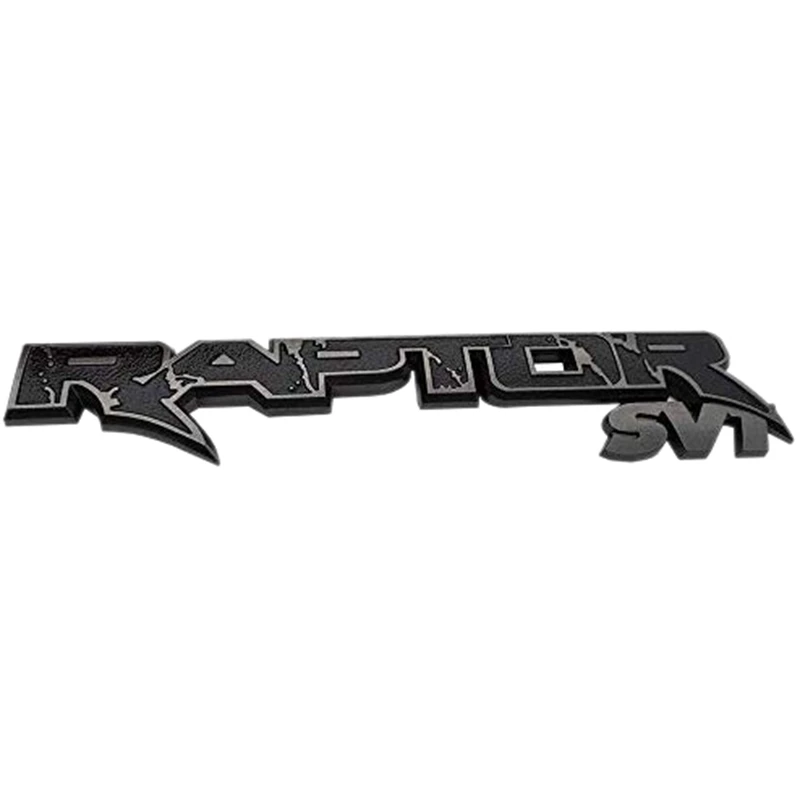 Автомобильные Задние Эмблемы для багажника Raptor SVT эмблема 3D логотип багажника Наклейка Замена наклейки для Ford F150 2009