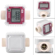 Jauge de débit numérique d'huile et de carburant pour Turbine 69HF K24, pour produits chimiques, Test d'eau liquide, accessoire de plomb, compteur de Turbine