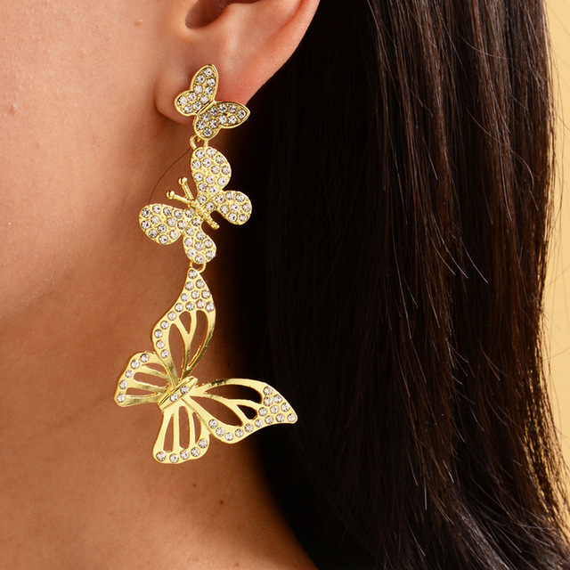 earrings fashion jewelry 2020 stud earing trend ear studs piercings chain aretes accesories for women grils navidad