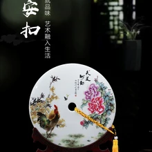 Цзиндэчжэнь керамика лучший ручной работы ремесло поставки безопасности пряжки украшения традиционное ремесло китайский стиль дома 10