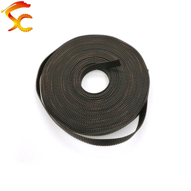 

5meters GT2 10mm open timing belt width 10mm 2GT 10mm Rubber belt for 3D printer Free Shipping