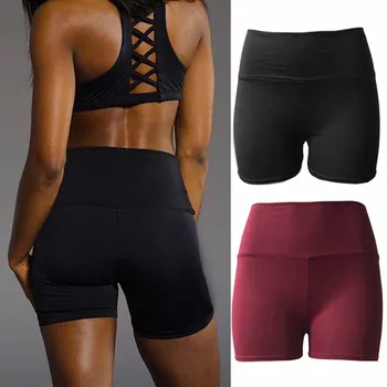 

Sexy High Waist Breathable Shorts Women's Sports Wear Workout Athletic Gym Fitness Yoga Short Pants Leggings Shorts