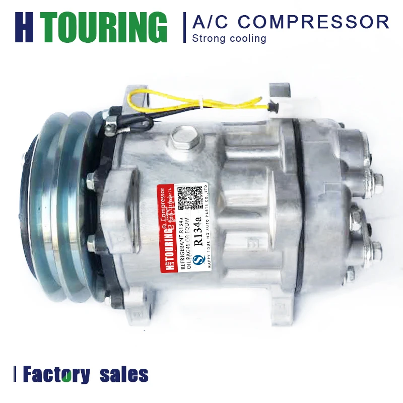 

For Volvo Excavators Motor Graders & Compact Wheel AC Compressor SD7H15 SD709 14506862 14518640 11104419 11412632 8807496 8152