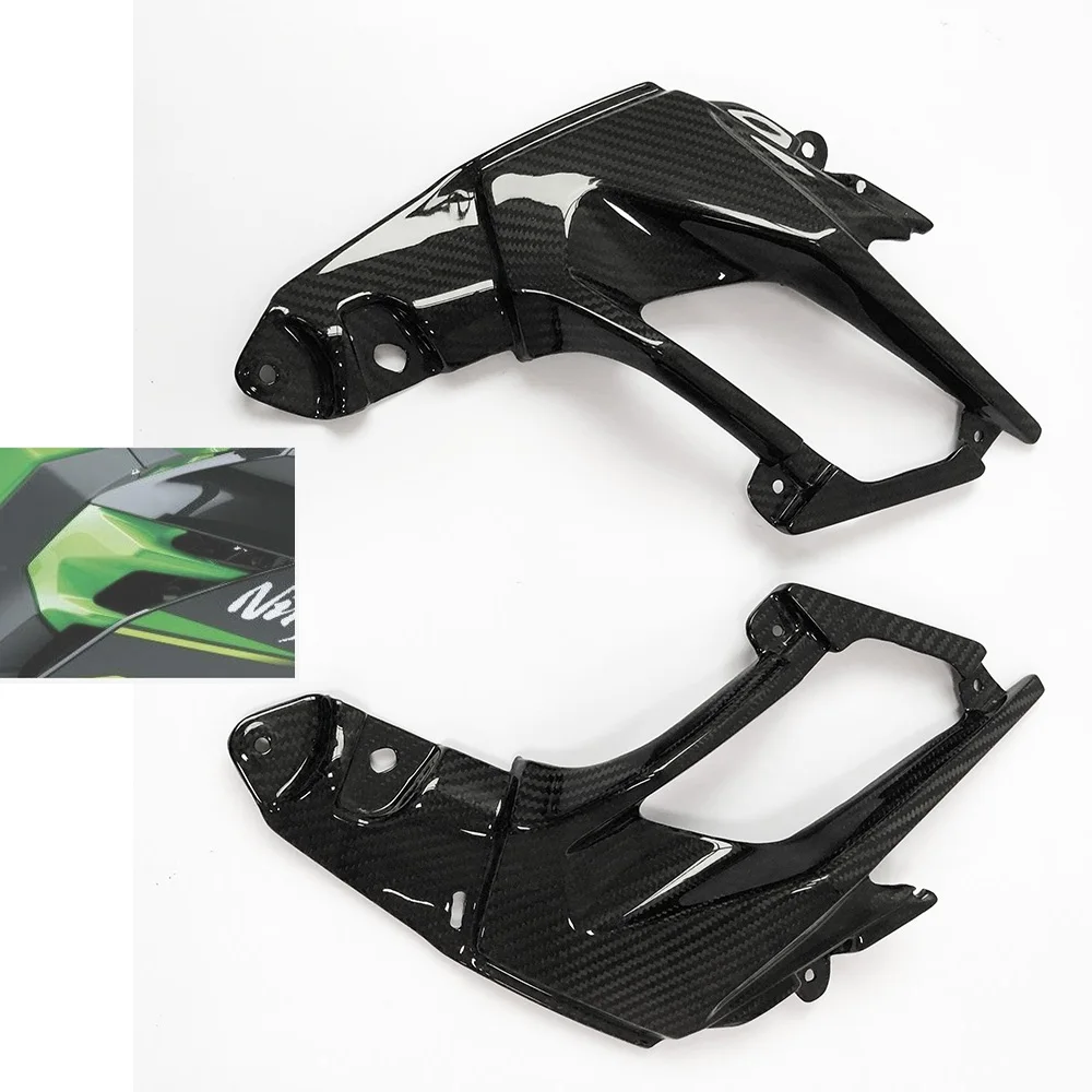 

MADRACING For Kawasaki Ninja 400 2018 Real Carbon Fiber Side Panel fairing Cover For Ninja400