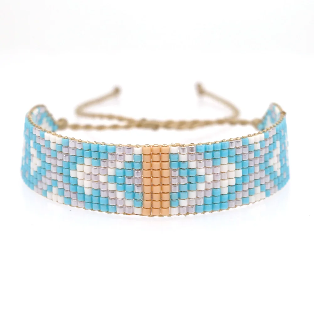Go2boho богемный браслет для женщин MIYUKI Браслеты Boho Chic Pulseras Mujer Moda ювелирные изделия Hadndmade подарки повязки Прямая поставка