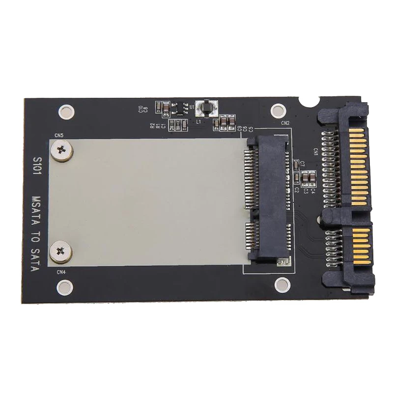 Универсальный mSATA Мини SSD до 2,5 дюймов SATA 22-Pin конвертерная плата адаптера для Windows2000/XP/7/8/10/Vista Linux Mac 10 OS