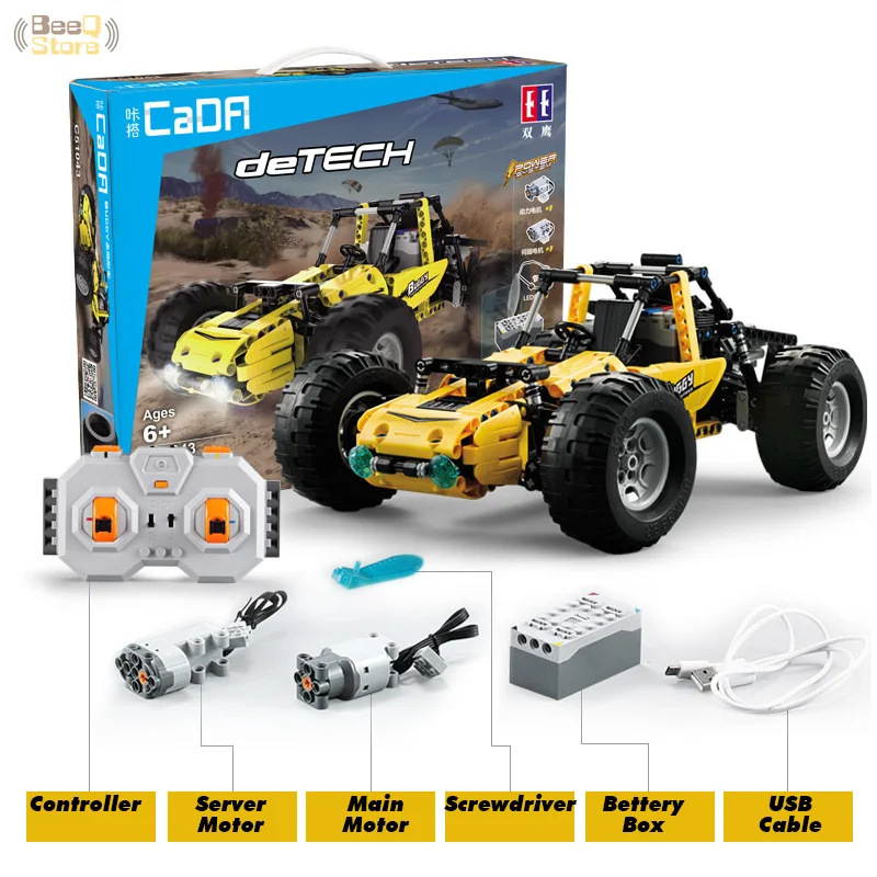 2,4 Ghz RC Car 522pcs Technic внедорожные альпинистские грузовики автомобиль внедорожные гоночные строительные блоки кирпичи детские игрушки