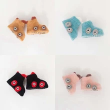 1 пара Детские носки с симпатичными машинками детская одежда с рисунком для девочек Теплые носки для новорожденных, мягкие зимние теплые детские носки для мальчиков От 0 до 4 лет