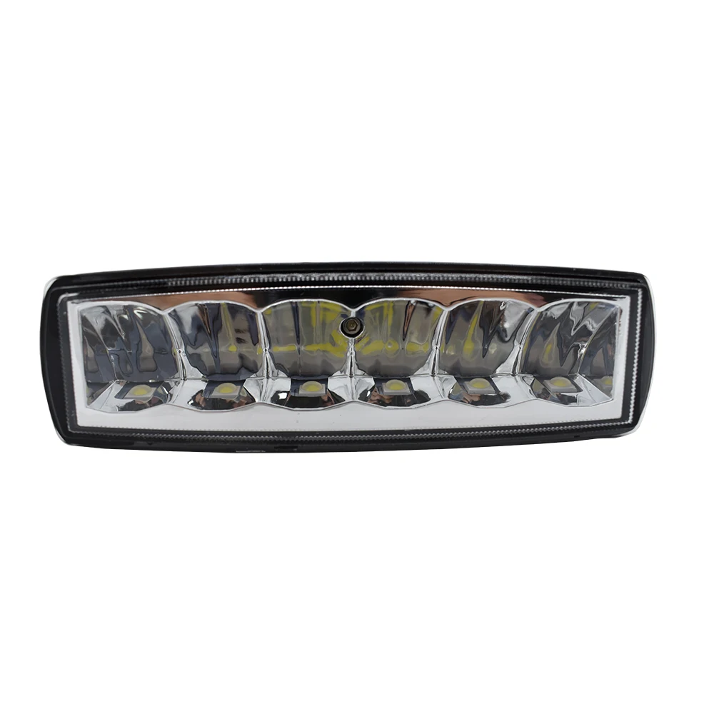ECAHAYAKU 1PCS Slim 6 inch LED Bar Work Light 30W 3000lm IP67 Waterproof Dustproof Shockproof for Pickup-trucks Tractor Trailers