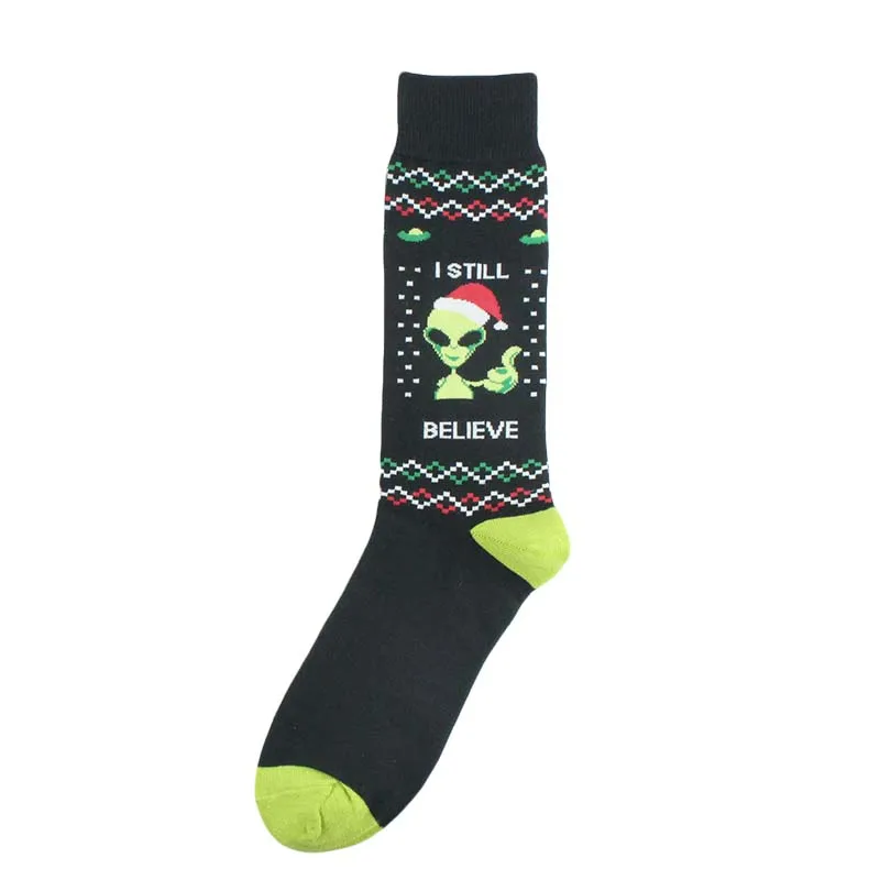 [COSPLACOOL] Рождественский подарок Милу оленя забавные носки японские Harajuku креативные инопланетяне носки женские новые Chaussette женские носки - Цвет: 11