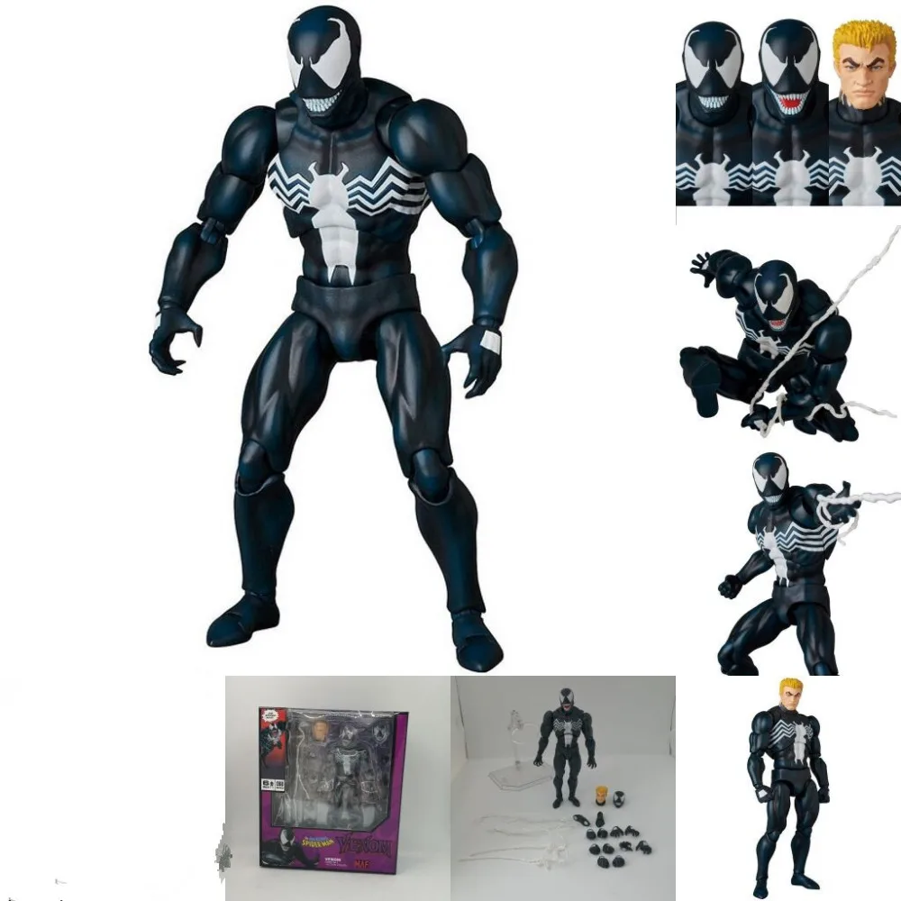 16 см Новинка Mafex 088 Venom комическая версия фигурка модель игрушки Рождественский подарок для детей