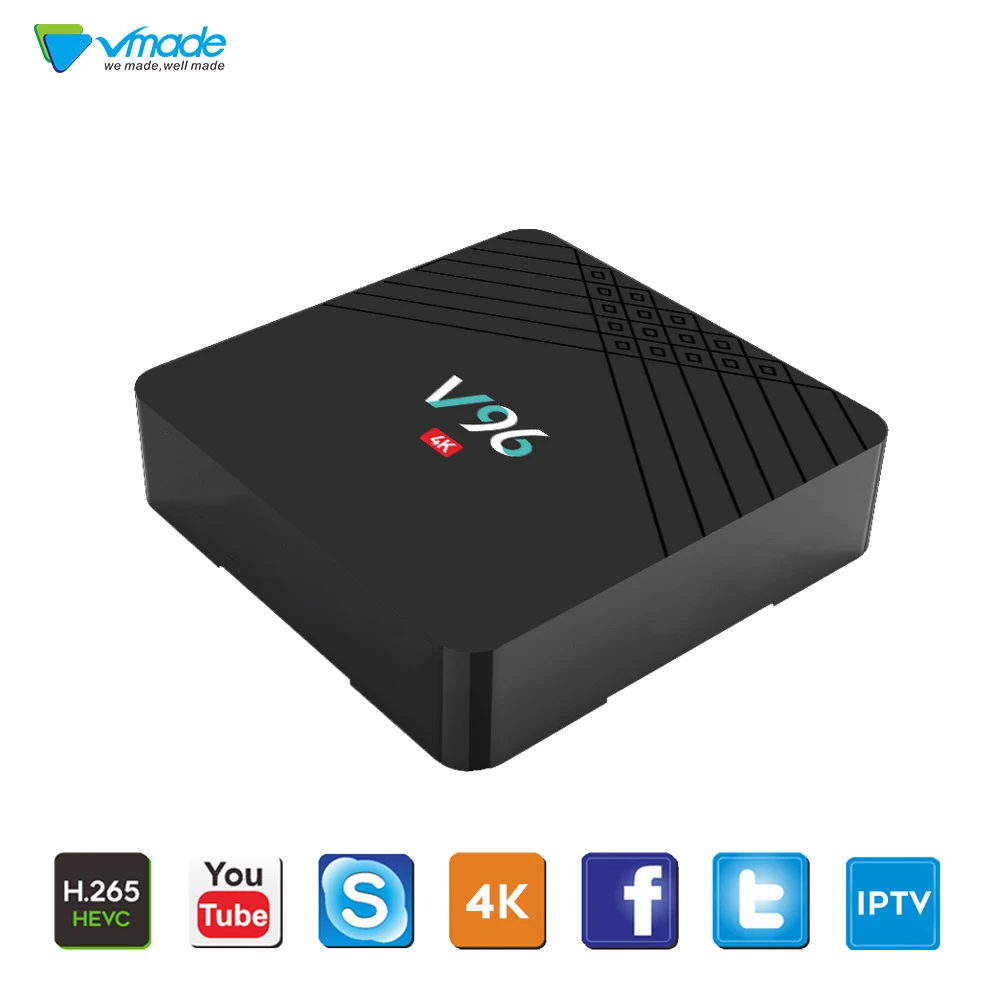 Vmade V96 H6 Android 9 0 четырехъядерный Смарт ТВ приставка 2 ГБ + 16 Гб Allwinner поддерживает 1 5G