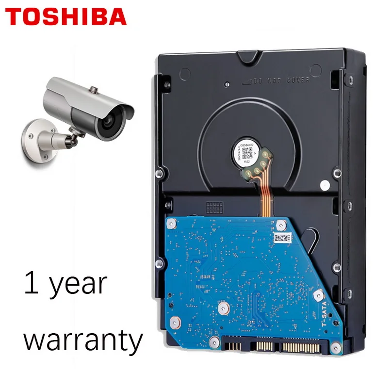 TOSHIBA 4 ТБ жесткий диск видеонаблюдения DVR NVR CCTV монитор HDD HD Внутренний SATA III 6 ГБ/сек.