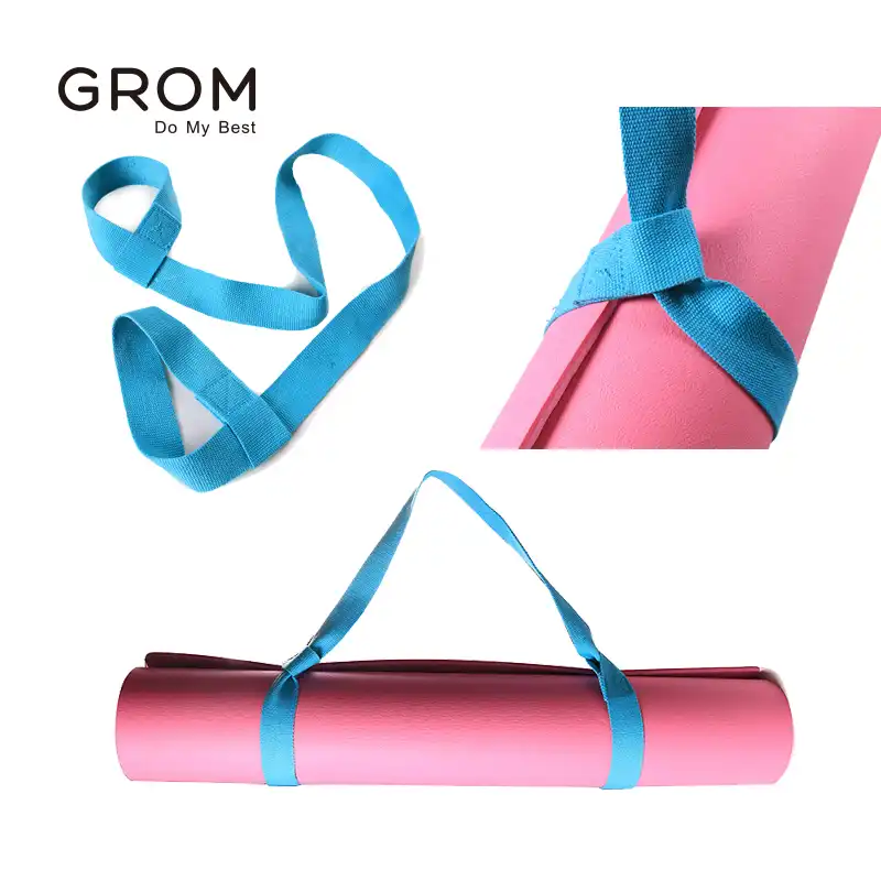 use yoga strap to carry mat
