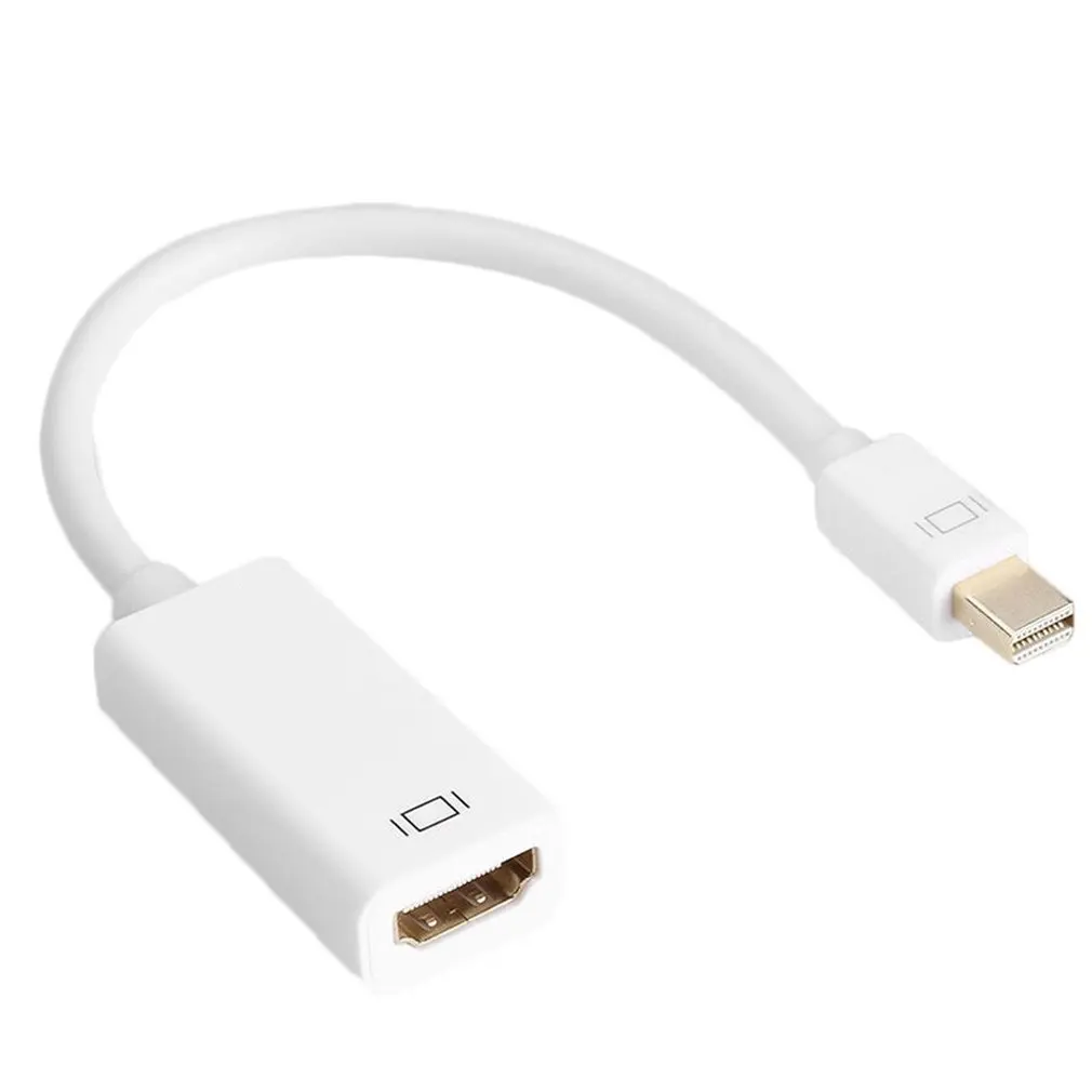 Кабель-конвертер 4K Mini Displayport в HDMI для MacBook Air 13 iMac Chromebook DP HDMI-совместимый адаптер |