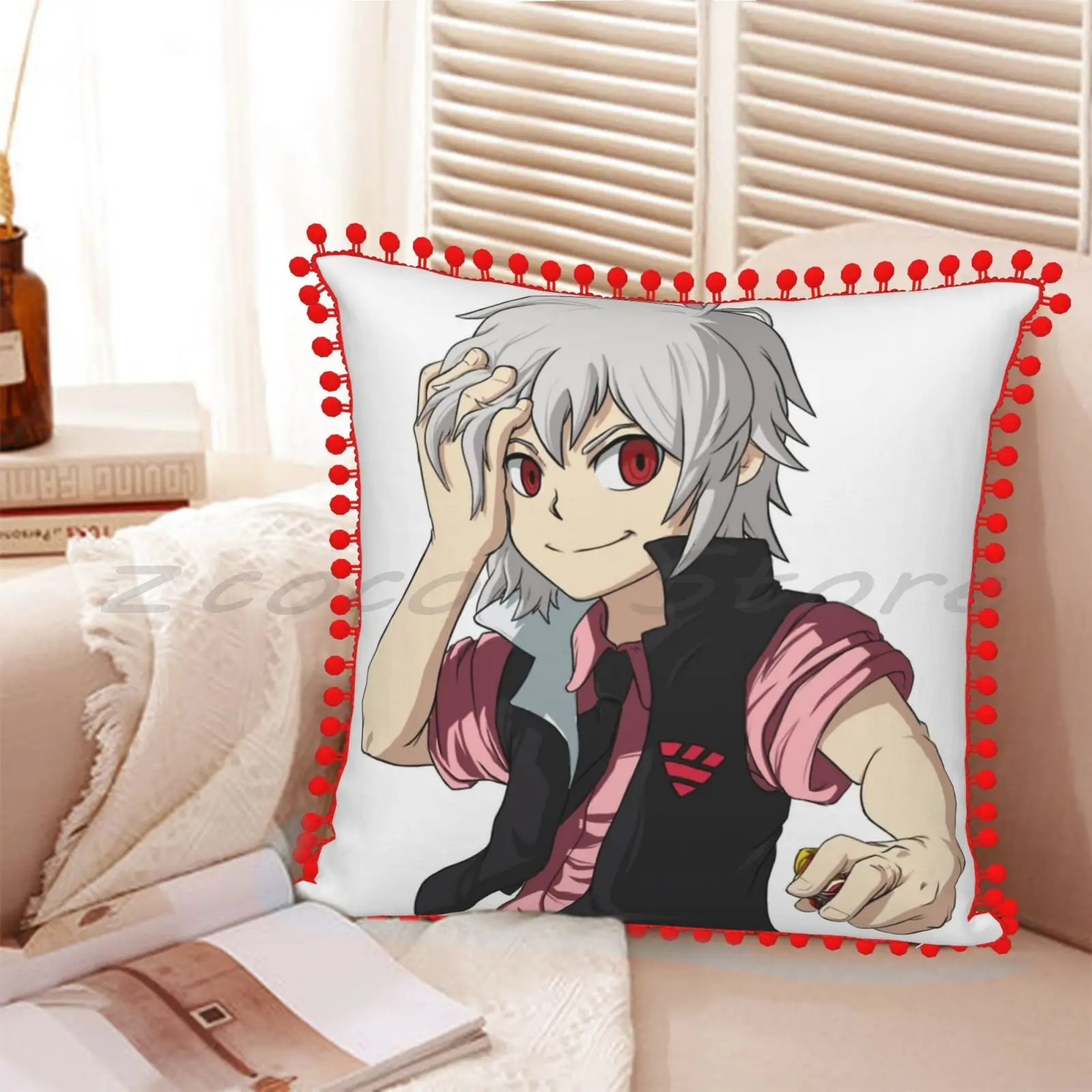 Kan ignoreres lykke Forskudssalg Shu Kurenai ( No Background ) From Beyblade Burst Print Customize Pattern  Flax Plush Velvet Fabric Pillow Case Shu Kurenai - Pillow Case - AliExpress