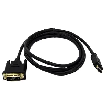 

1080P 3D HDMI to DVI HDMI Cable DVI-D 24+1 Pin Adapter Cables for LCD DVD HDTV XBOX High Speed DVI to HDMI Cable 1M 2M 3M 5M