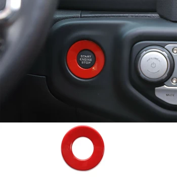 

Car Engine Start Stop Button Switch Trim For Jeep Wrangler JL JT Gladiator 2018+ Durable And Practical To Use